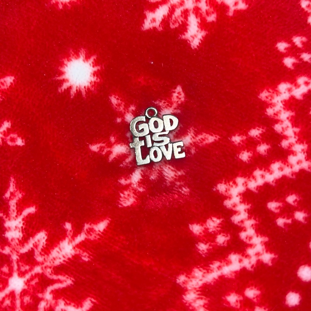 James Avery Retired Sterling Silver God Is Love Charm